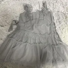 merry jenny グレーキャミワンピース