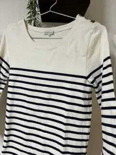 earth music&ecology ボーダー カットソー サイズＭ 春服