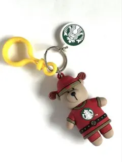 レア　海外限定　スターバックス　ベアリスタ　フィギュア　キーチェーン レア 海外限定 スターバックス ベアリスタ フィギュア キー