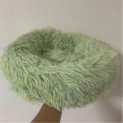 猫ベッド 犬ベッド ふわふわ ラウンド型 暖かい ペットクッション 滑り止め