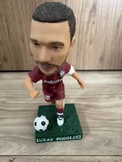 STRASSEN KICKER ポドルスキ　直筆サイン入りキャップ　フィギュア STRASSEN KICKER ポドルスキ 直筆サイン入りキャップ フィギュア