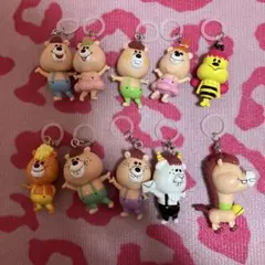 ダブルシー クマタン w♡c めじるしアクセサリー　キーホルダーにも　10種