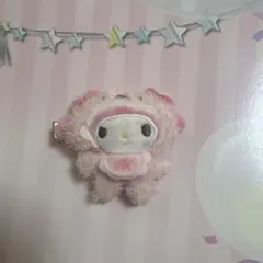 サンリオ ラテクマベビー マイメロ マスコット ぬいぐるみ ヘア