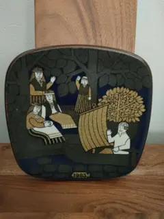 アラビア ライヤ・ウオシッキネン Kalevala カレワラ 陶板 1983年