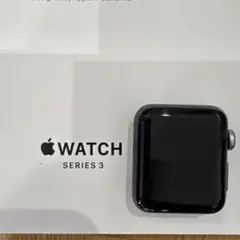 Apple Watch Series 3 38mm スペースグレイ GPS