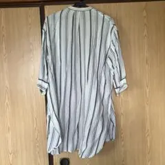 BEAUTY&YOUTH ストライプ長袖シャツワンピース