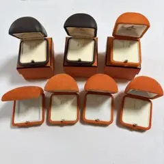 エルメス　リングケース　アクセサリー入れ　空箱　7個セット