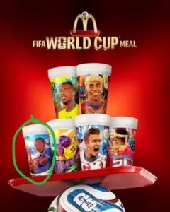 マクドナルド FIFAワールドカップ コラボカップ ヤマル ソン フンミン