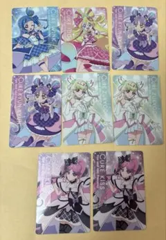 キミとアイドルプリキュア♪ キラキラカードグミ 8枚セット