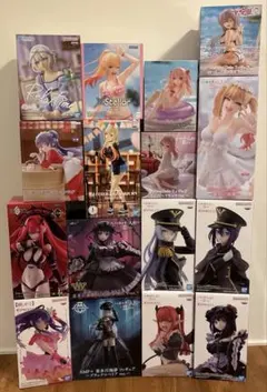 アニメキャラクター美少女フィギュア20箱まとめ売り - メルカリ