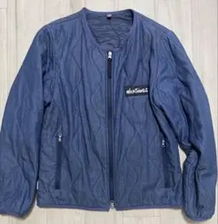 ワイルドシングス　アーバンリサーチ別注 インナーダウン　インディゴ　デニム　M