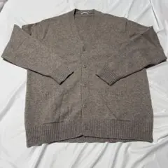 GU ラムVネックカーディガン XL