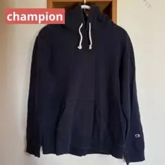 Champion ネイビー パーカー