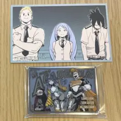 ヒロアカ原画展　パブミラー風アクリルステッカー　メモリアルコレクション　BIG3