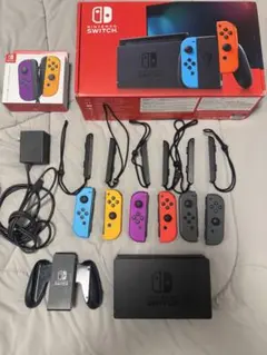 メーカー保証あり】Nintendo Switch+ ジョイコン2本＋ソフト2本 - メルカリ