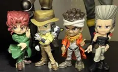 ジョジョ 花京院 ジョセフ アヴドゥル ポルナレフ パルバース フィギュア