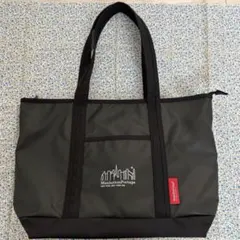 Manhattan Portage トートバッグ 黒 ファスナー付き