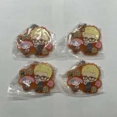 ハイキュー‼︎ サンリオ　ラバーマスコット　月島蛍　マイメロディ　4個セット