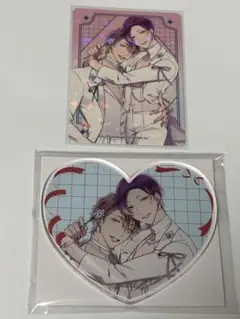 momentコラボカフェ　アメイロ　アクコ　ホログラムカード　楔ケリ