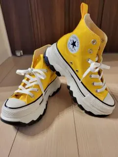 新品未使用 CONVERSE 厚底ハイカットスニーカー 23.5㎝