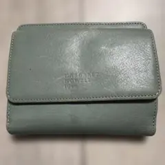 マーガレットハウエル 二つ折り財布　くすみグリーン？！　ideaのサムネイル