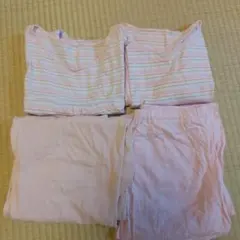 パジャマ5点セット キッズ 160 150 ピンク