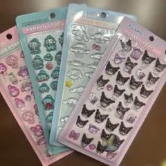 【本日特別価格】即購入⭕️ サンリオ ボンボンドロップ 風シール 4枚セット