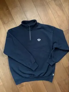 NAUTICA ネイビー ハーフジップ トレーナー Lのサムネイル