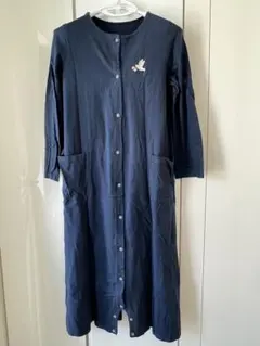 ベルメゾン ネイビー マタニティ パジャマ 長袖 M〜L