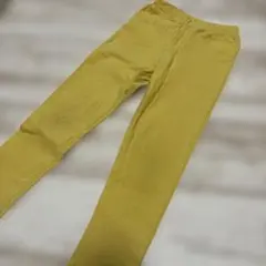 【キッズ】長ズボン　120センチ　黄色