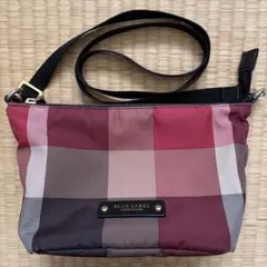 ブルーレーベルクレストブリッジ ショルダーバッグ