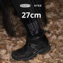 KEEN×HYKE/キーン×ハイク 23cm ショートブーツ　ブラック コラボレーションライン キーンxハイクのセカンドシーズンが公開