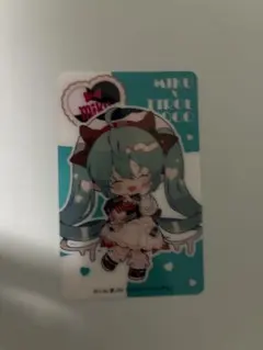 初音ミク チロルチョコ クリアカード