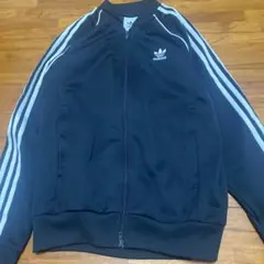 adidas originalsジャージ黒のサムネイル