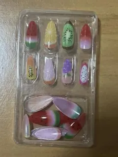 ネイルチップ　フルーツデザイン