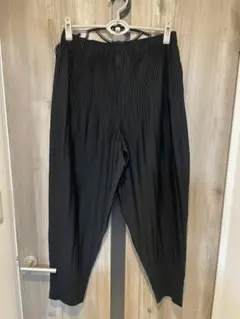 【極美品】オムプリッセ　消しプリーツパンツ　サイズ3 オムプリッセ イッセイ ミヤケHOMME PLISSE ISSEY MIYAKE 消しプリーツ