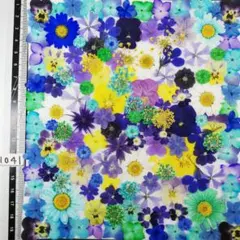 押し花素材　N1041 ノースボール ビオラ 紫陽花　バーベナ 小花 押し花