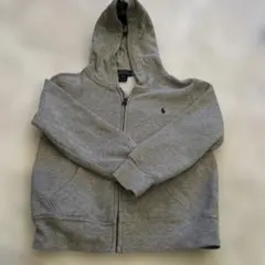 Polo Ralph Lauren グレー フードパーカー115cm