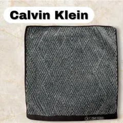 Calvin Klein タオルハンカチ 紺色 ビジネス ギフトにも最適