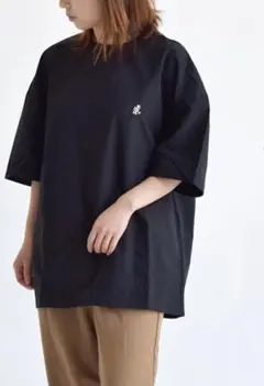 GRAMICCI 黒ナイロン T ジッパー付き 両脇ポケット　フリーサイズ