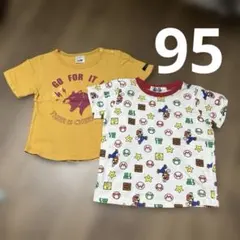 95 Ｔシャツ　まとめ売り　マリオ　フタフタのサムネイル