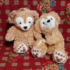 Disney　ダッフィー　ポーチ＆パスケース　２点　ぬいぐるみ　ディズニーシー