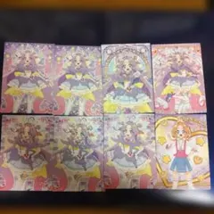 キュアアンサー明智あんな　８枚　名探偵プリキュア　キラキラトレーディング　カード