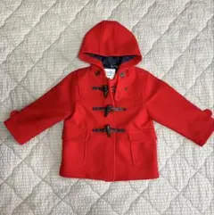 グローバルワーク　赤いダッフルコート 100cm ユニセックス　女の子　男の子