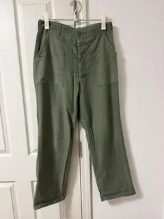 米軍実物 60s ベイカーパンツ OG-107 コットンサテン 1966年 米軍実物 60s ベイカーパンツ OG-107 コットンサテン 1966年 - メルカリ