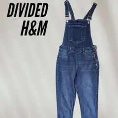 ディバイデッド H&M サロペット オ―バ―オ―ル M相当 サイドジッパー