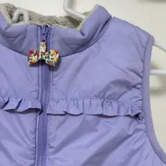 ラグマート　リバーシブル　ファー　ダウンベスト