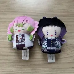 鬼滅の刃 パペラ フィンガーマスコット ぬいぐるみ 胡蝶しのぶ 甘露寺蜜璃