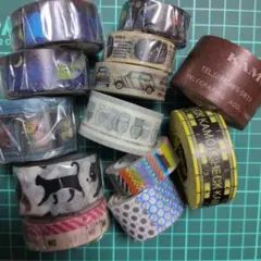 mtマスキングテープ　まとめ売り　巻き売り　13本　　レア　イベント　限定　廃盤