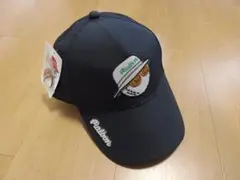 malbon マルボン 帽子 ゴルフキャップ グリーンマーカー付 【黒】ブラック